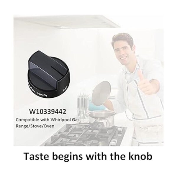 W10339442 Pomo para estufa de gas pomos de control de