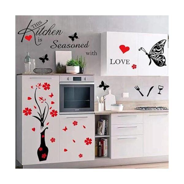 Calcomanías de decoración de pared de cocina citas de