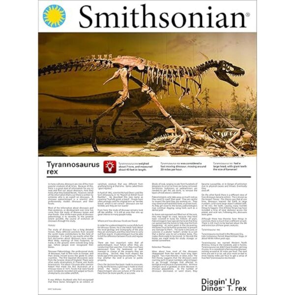 Juego de excavación de dinosaurios T Rex de Smithsonian_5
