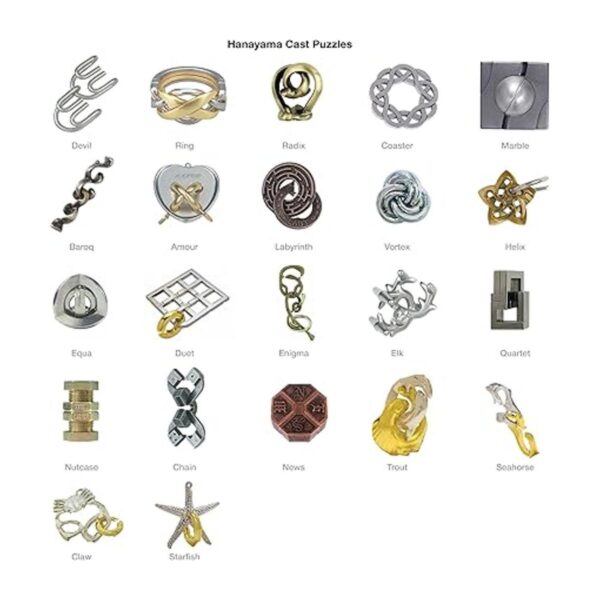 Amour Hanayama Puzzle de metal fundido Hélice_4