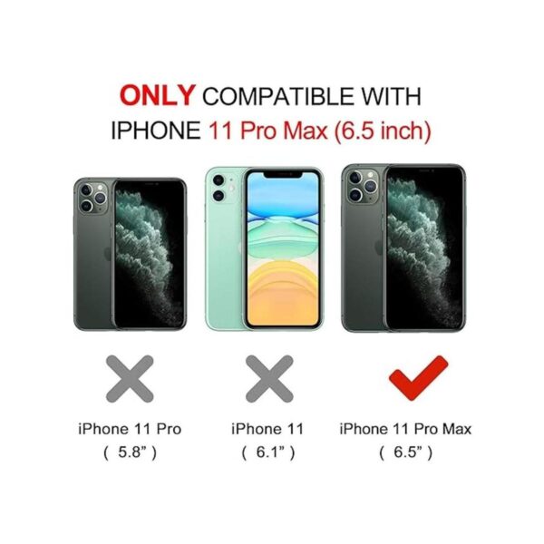 OTOFLY Funda de silicona suave diseñada para iPhone 11 Pro_2