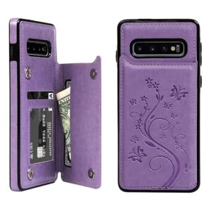Funda compatible con Galaxy S10 funda con tarjetero_1
