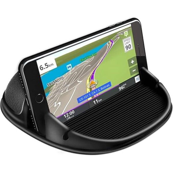 Loncaster Soporte de teléfono para coche de silicona_1