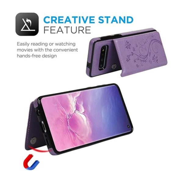Funda compatible con Galaxy S10 funda con tarjetero_4