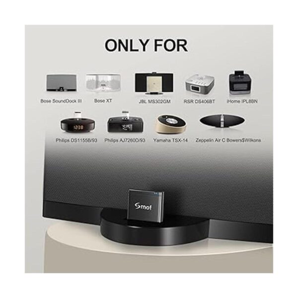 Smof Premium Adaptador Bluetooth de 30 pines para base de_2