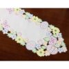 GRANDDECO Mantel de mesa con diseño de huevos de Pascua