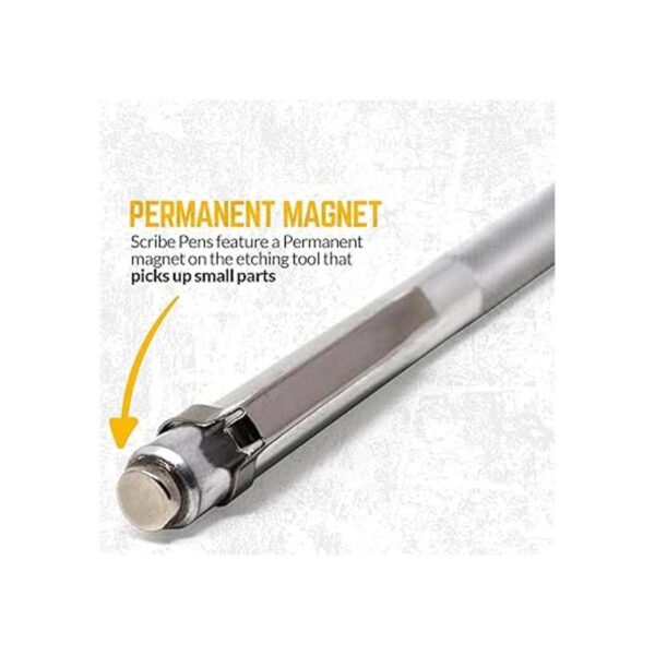 Paquete de 2 bolígrafos de punta de carburo de tungsteno