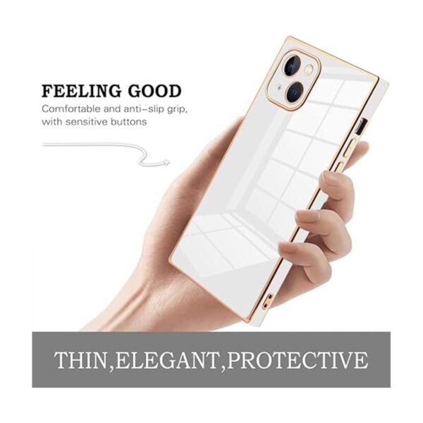 KANGHAR Funda cuadrada compatible con iPhone 13 para_4