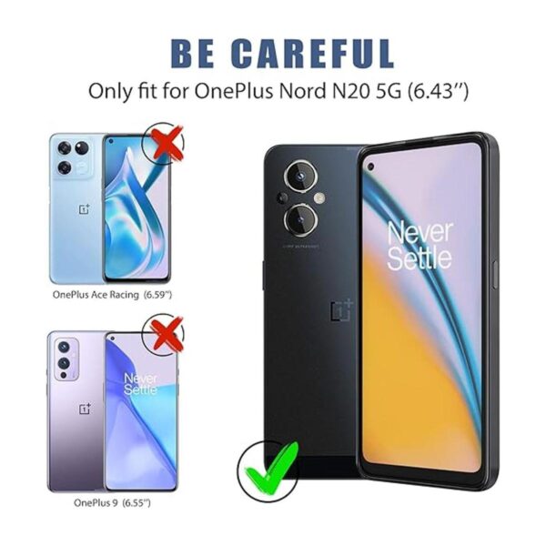 Lokyoo Funda para Oneplus Nord N20 5G con protector de_2