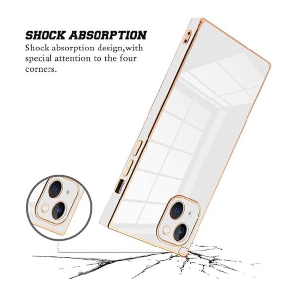KANGHAR Funda cuadrada compatible con iPhone 13 para_2
