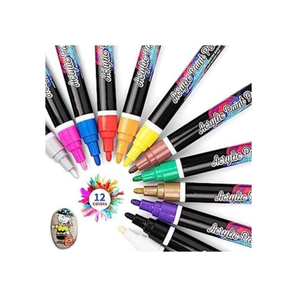 Bolígrafos de dibujo de 12 colores marcadores de dibujo_1