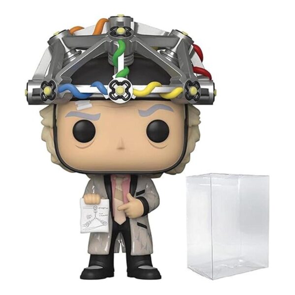 Back to The Future Doc con casco Dr. Emmett Brown Funko