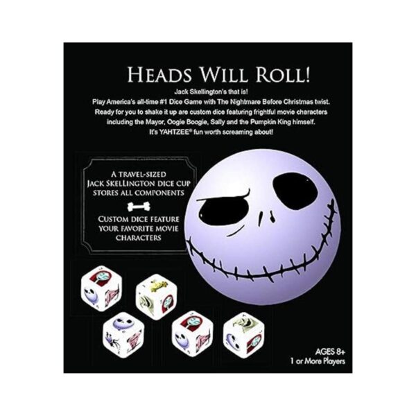 Disney Yahtzee The Nightmare Before Christmas Juego de_3