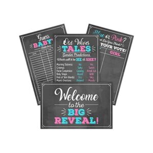 El kit de decoración de juego de fiesta de revelación de_1