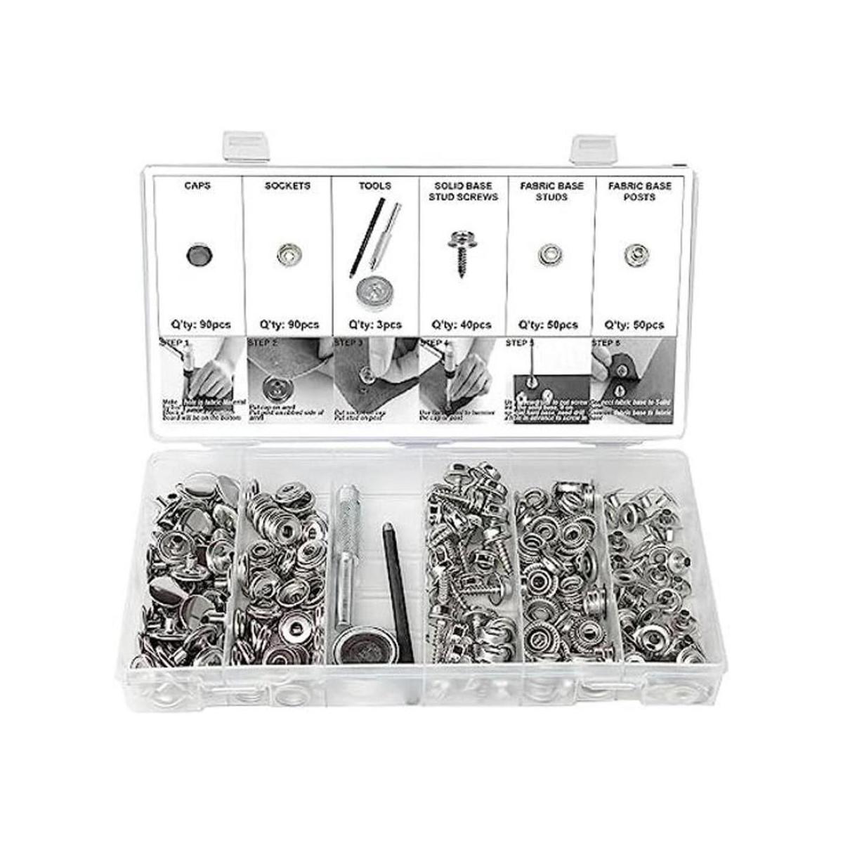 Swordfish 32680323pc kit de reparación de sujetador de