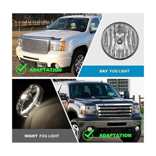 CPW Luces antiniebla compatibles con GMC Sierra 1500_3