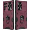 VEGO Funda para Galaxy S22 Ultra Kickstand con cubierta de_1