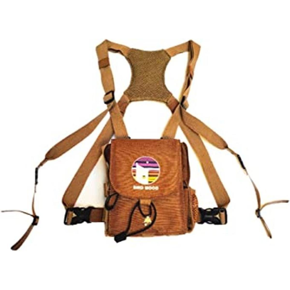 Bird Wood Arnés binocular marrón