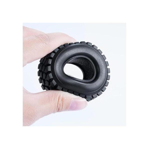 RCLIONS 4 neumáticos de goma Micro de 1.0 in RC para todos