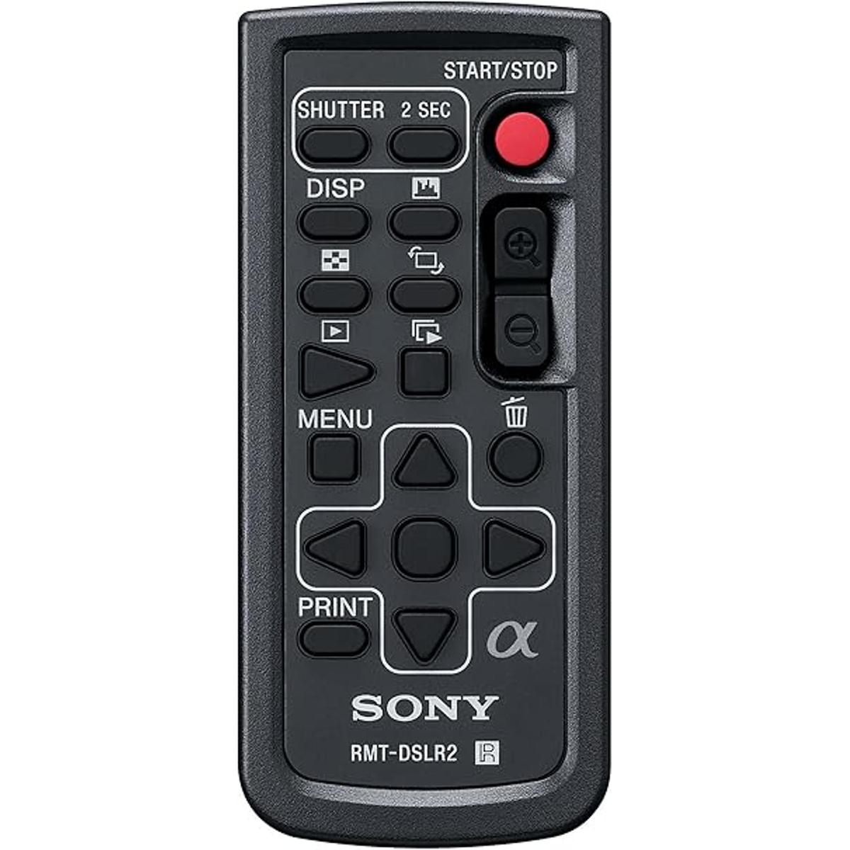 Sony RMTDSLR2 Control remoto inalámbrico color negro