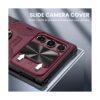VEGO Funda para Galaxy S22 Ultra Kickstand con cubierta de_3