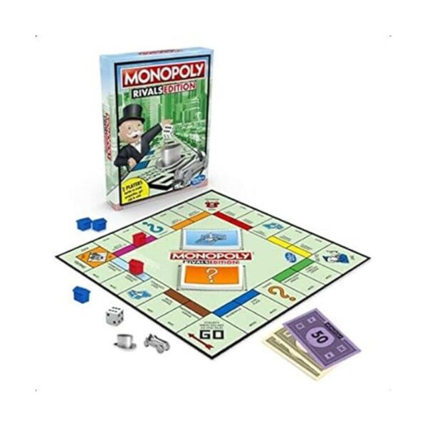Monopoly Rivals Edition 2 Jugadores Juego Hasbro Gaming_2
