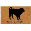 Calloway Mills AZ105741729 Pug Doormat 17 x 29_1