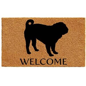Calloway Mills AZ105741729 Pug Doormat 17 x 29_1