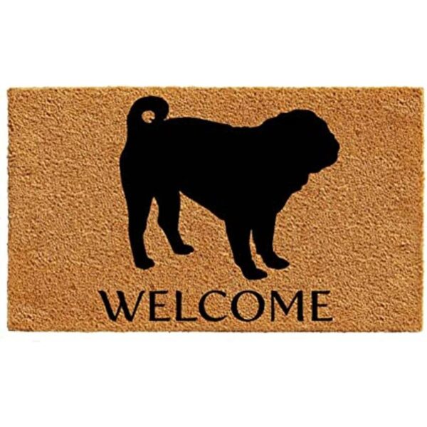 Calloway Mills AZ105741729 Pug Doormat 17 x 29_1