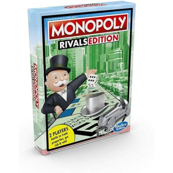 Monopoly Rivals Edition 2 Jugadores Juego Hasbro Gaming_1