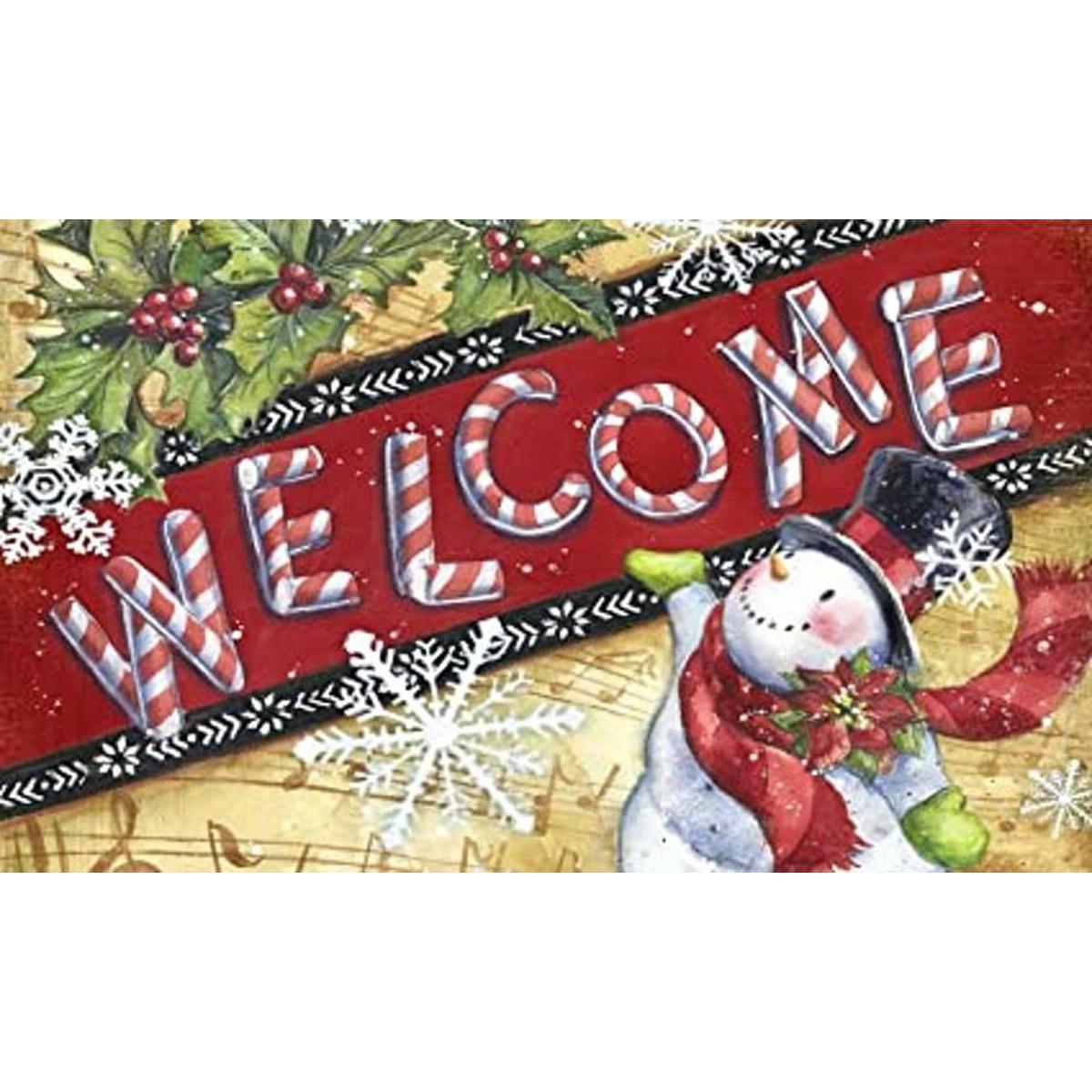 Toland Home Garden Candy Cane 800112 Tapete decorativo