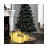 Hourleey Juego de 3 cajas de regalo iluminadas de Navidad