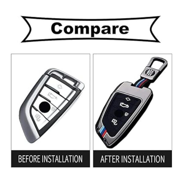 Elegananccy Funda para llavero BMW protector inteligente_4