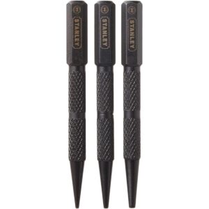STANLEY Set de uñas acero 3 piezas 58230_1