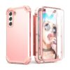 IDweel Hybrid 3 en 1 Funda para Galaxy S22 con protector_1