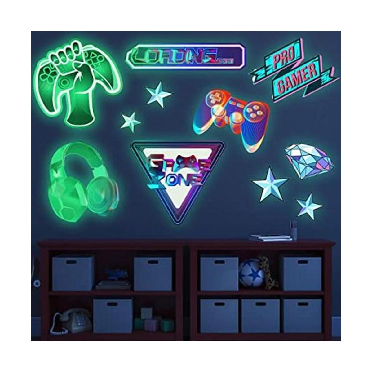 Calcomanías de pared que brillan en la oscuridad