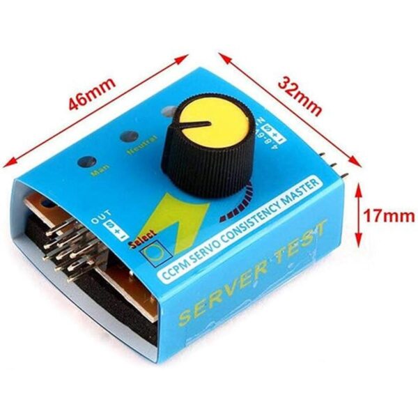 HiLetgo 3 unids RC servo probador 3CH Digital Multi ECS_3