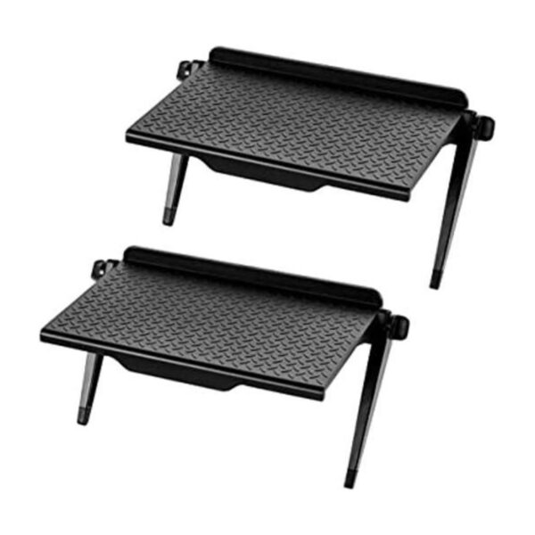 2 piezas de color negro 8.5 x 4.4 pulgadas estante_1
