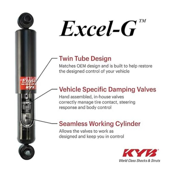 KYB 344459 ExcelG Amortiguador de gas color negro_5