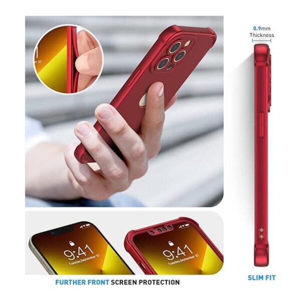 ORETech Funda para iPhone 13 Pro con 2 protectores de_5