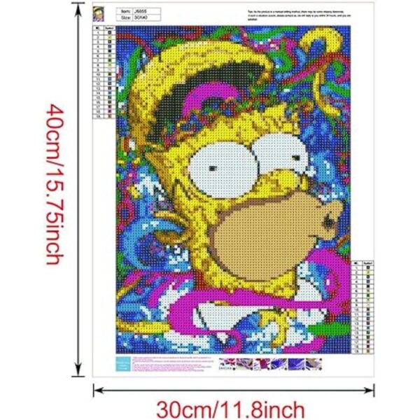 Kits de pintura de diamantes 5D por números para adultos