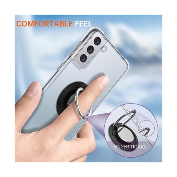 DAUPIN Funda transparente colorida para Samsung Galaxy S21_5