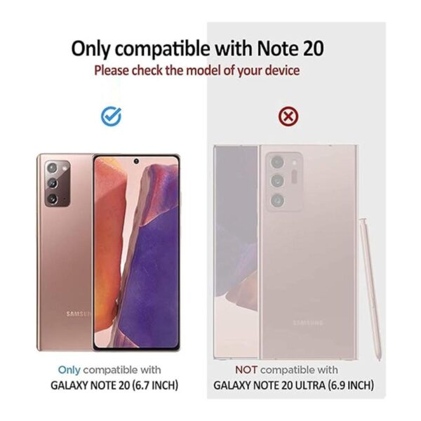 Funda doble N para Samsung Galaxy Note 20 funda de piel_2