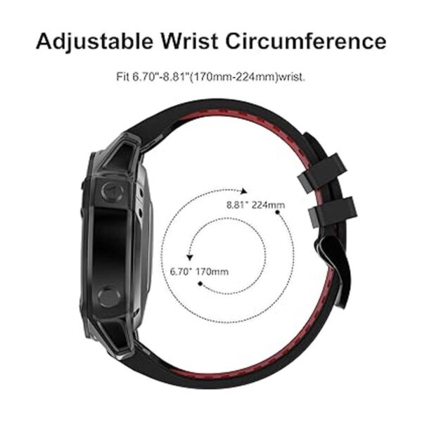 OVERSTEP Compatible con la correa de reloj Garmin Fenix 6_6