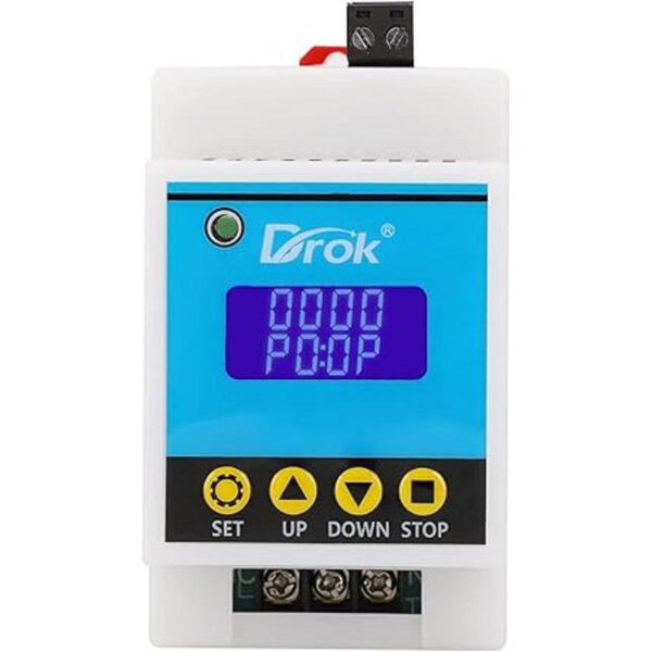 Módulo de relé de retardo DROK DC 630 V relé de