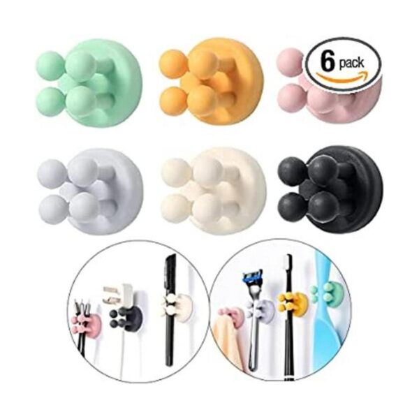 Defrko Soportes de silicona para cepillos de dientes 6_1