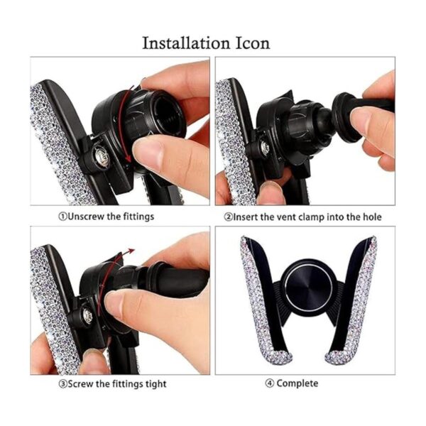 SUNCARACCL Soporte de teléfono para automóvil ajustable_5