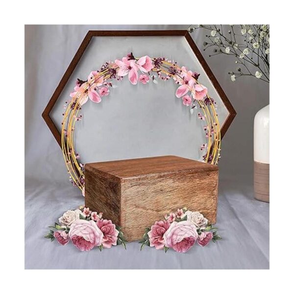 Urna de cremación funeraria humana de madera para cenizas_2