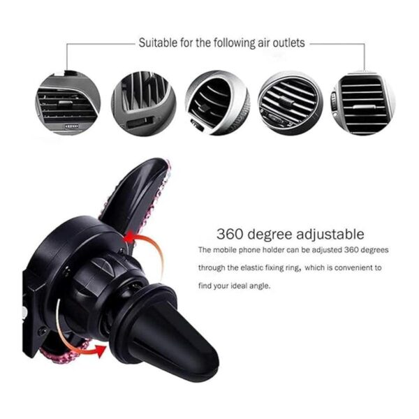 SUNCARACCL Soporte de teléfono para automóvil ajustable_4