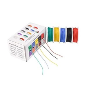 Sznnzd Cable eléctrico trenzado de calibre 28 cables de_1